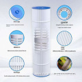 High Flow PP PVDF Pleated Water Filter Cartridge
